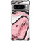 Pink Marble Ink Google Pixel 8 Pro Clear Case
